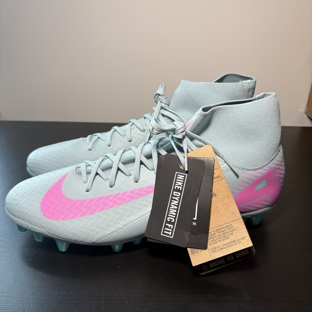 Nike Men's Mercurial Superfly Pro FG High Top Soccer Cleats HF9433-301 Size 10.5